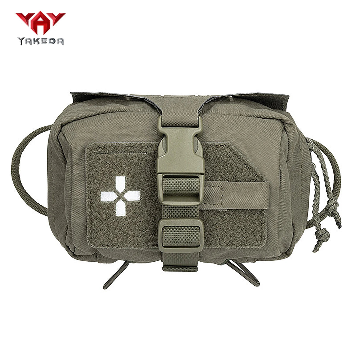YAKEDA Hunting Quick Open Storage Bag Belt Tank Top Can Attach Outdoor Accessories Bag Outdoor Mountaineering Tool Kit