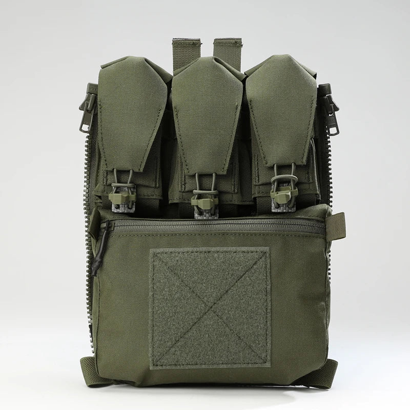 Assault Adapt Banger Back Panel Zip On Rear Pack Tactical Vest GP Pouch Multitools Pocket FCPC V5 Plate Carrier Accessories Bag