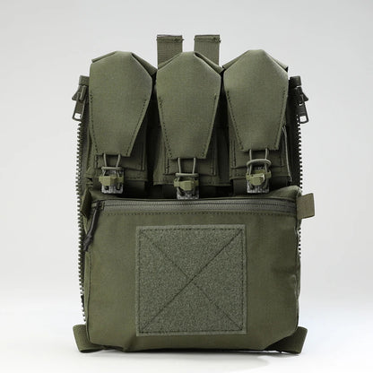 Assault Adapt Banger Back Panel Zip On Rear Pack Tactical Vest GP Pouch Multitools Pocket FCPC V5 Plate Carrier Accessories Bag