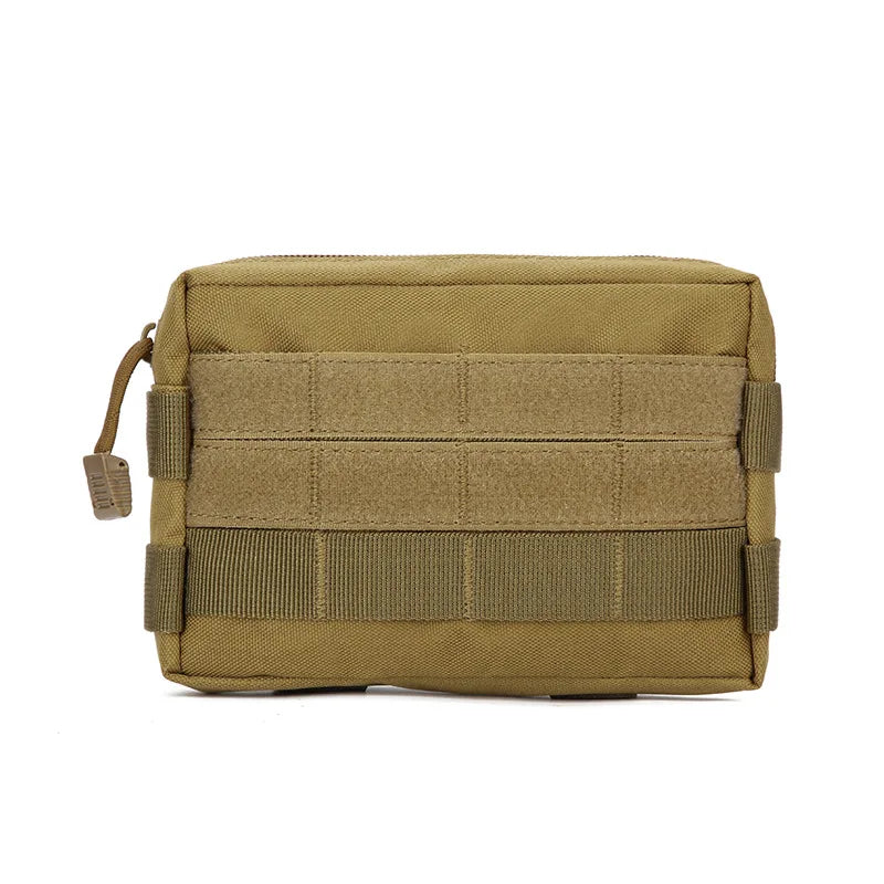 Multifunctional Tactical Pouch EDC Tool Storage Kit with Molle System for Mobile Phone Case Bag Hunting Exploration Hike