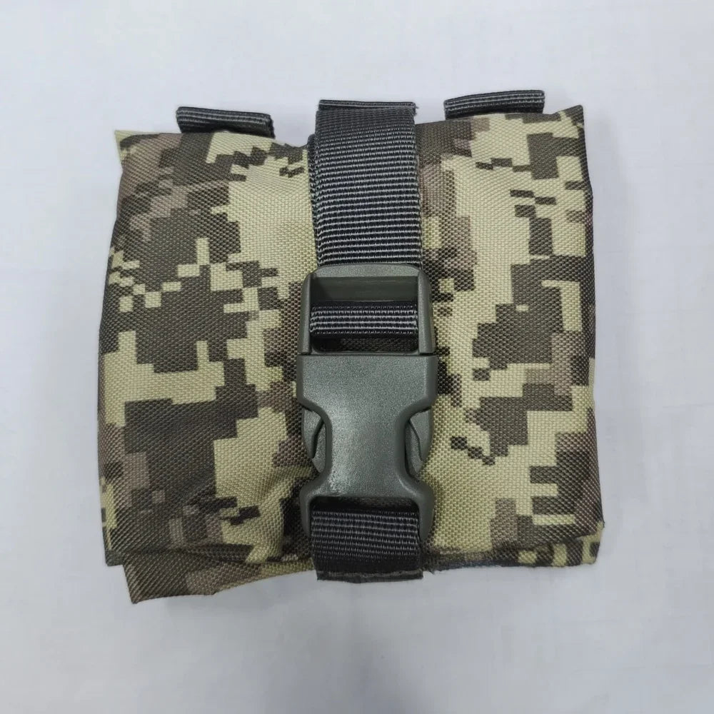 Molle Folding Dump Drop Magazine Pouch Outdoor Hiking Hunting Accessories EDC Tool Foldable Recovery Mag Holster Waist Bag