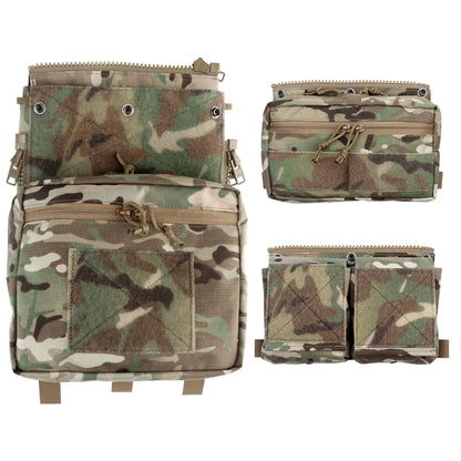 Advanced Tactical Panel Backpack Plate Carrier Pouch Bag Hunting Airsoft Vest Accessories for LV-119 Militar Assault Vest