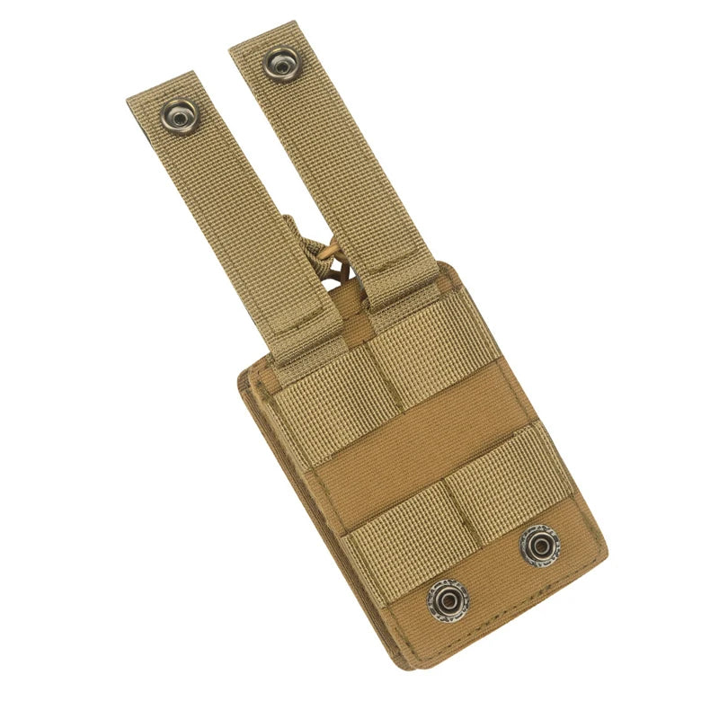 5.56mm Magazine Pouch Tactical Single Mag Bag Open-Top MOLLE Bag for M4 M14 M16 AR-15 5.56MM Rifle Magazines Hunting Gear