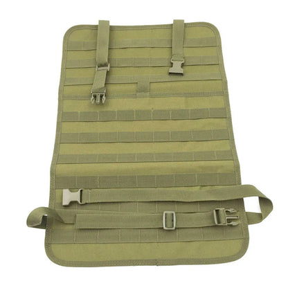 Molle Tactical Car Seat Back Cushion Universal Four Seasons Storage Bag Hanging Bags Car Stowing Tidying Pocket