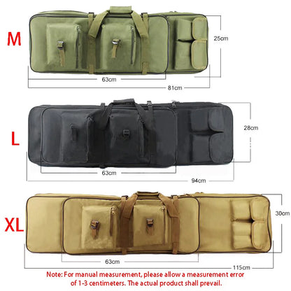 M/L/XL Tactical Bag Case, Multi-Purpose Backpack & Shoulder Bag for Outdoor Shooting, Hunting & Sports Accessories