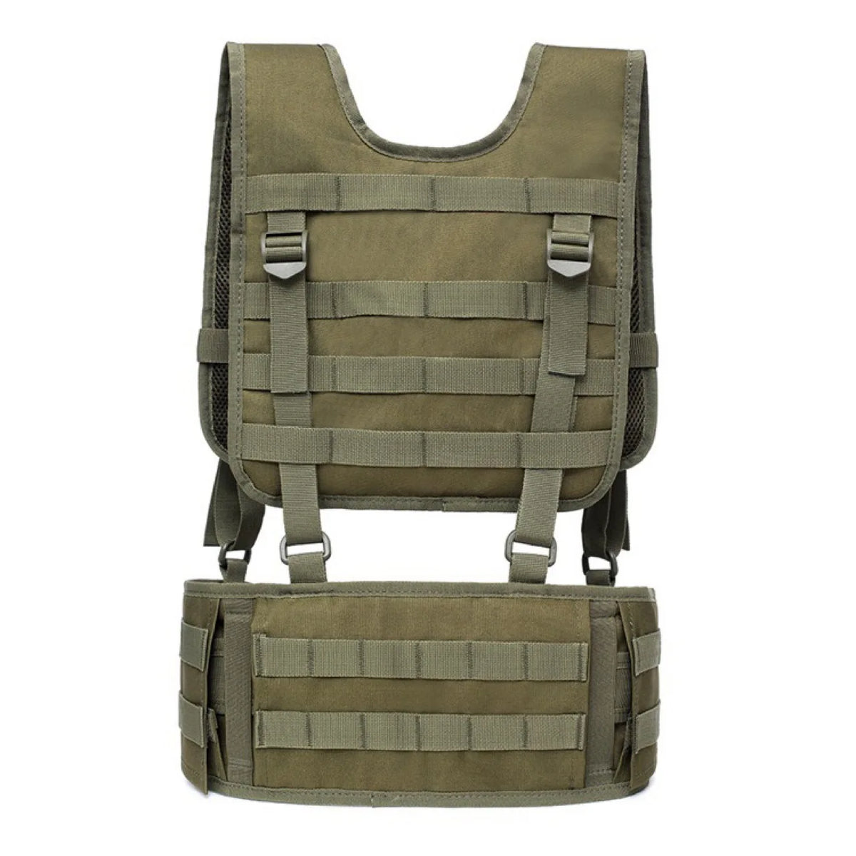 Adjustable Tactical Vest Airsoft Molle Chest Rig Detachable Waist Belt Combat Hunting Vest for Shooting CS Outdoor Equipment