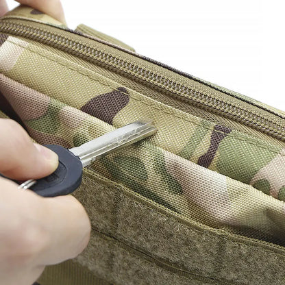Outdoor Tactical EDC Molle Waist Bag Medical First Aid Belt Pouch Sports Hunting Bag Backpack Portable Accessory Bag