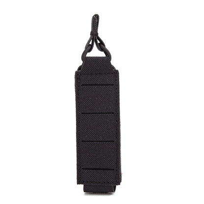 Nylon 9mm Magazine Pouch,Laser Cut LightWeight,Single,Molle System,Tactical Bag,Edc Pouches,Flashlight Bag,Hunting Accessories