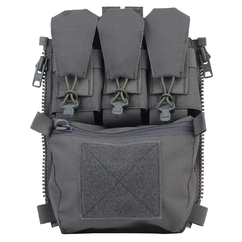 Tactical V5 FCPC Plate Carrier Back Panel Expansion Bag Supplement Sub-package Airsoft Triple Pouch Vest Accessories
