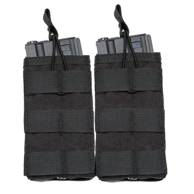 Tactical Single/Dual/Triple/Six Magazine Bag Molle Mag Pouch for Airsoft Ammunition 5.56mm M4 AR15 AK Assault Rifle Hunting