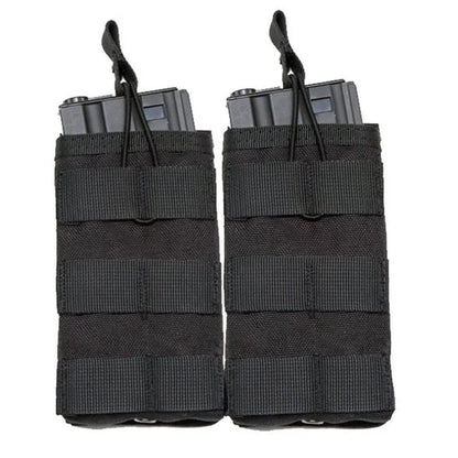 Tactical Single/Dual/Triple/Six Magazine Bag Molle Mag Pouch for Airsoft Ammunition 5.56mm M4 AR15 AK Assault Rifle Hunting
