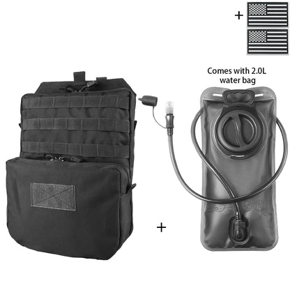 Outdoor Hunting Water Bag Set 2L Large Capacity Drinking Water Bag Portable Water Storage Bag for Hiking and Cycling