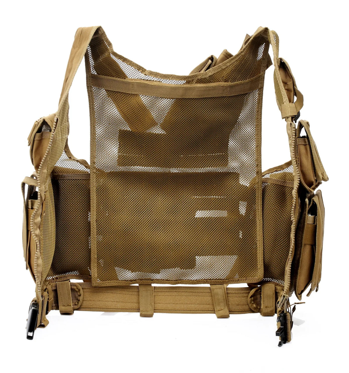 Tactical Vest Multi-Pocket Jungle Combat Security Hunting Outdoor CS Game Airsoft Training Protection Jacket
