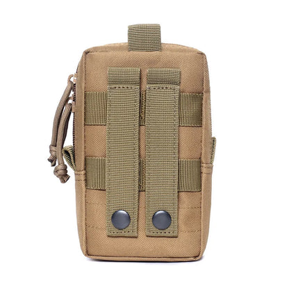 MOLLE Tactical Waist Pouch Men Outdoor EDC Tool Organizer Vest Pack Mobile Phone Storage Belt Bag