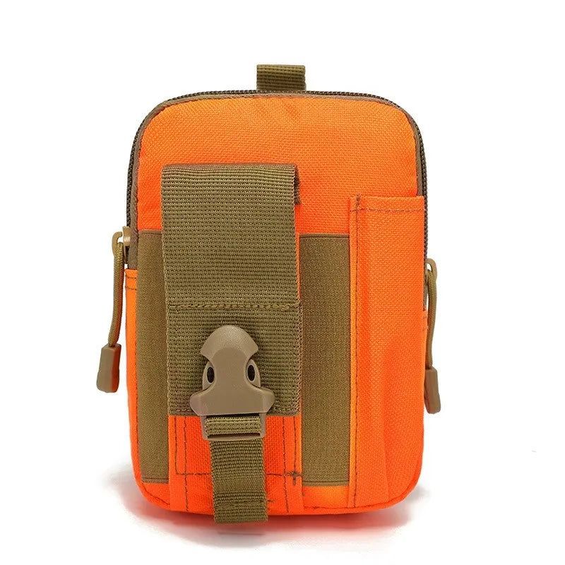 Tactical First Aid Waist Pack Men Camo Molle Pouch Outdoor Cycling Running Camping Hunting Multi-Function Tool Phone Bag