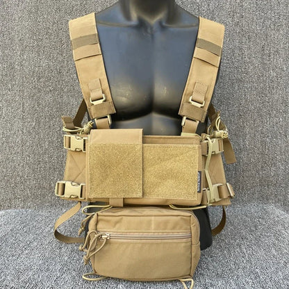 Tactical D3CRM Chest Rig H-Harness Kit MK3 MK4 Chest Rig Shoulder Strap Multicam Airsoft Vest Chest Strap Accessories