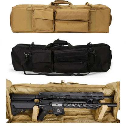 M249 Tactical Hunting Rifle Gun Bag Heavy Duty Gun Carry Bag 1000D Oxford Paintball Airsoft Air Gun Case With Shoulder Strap