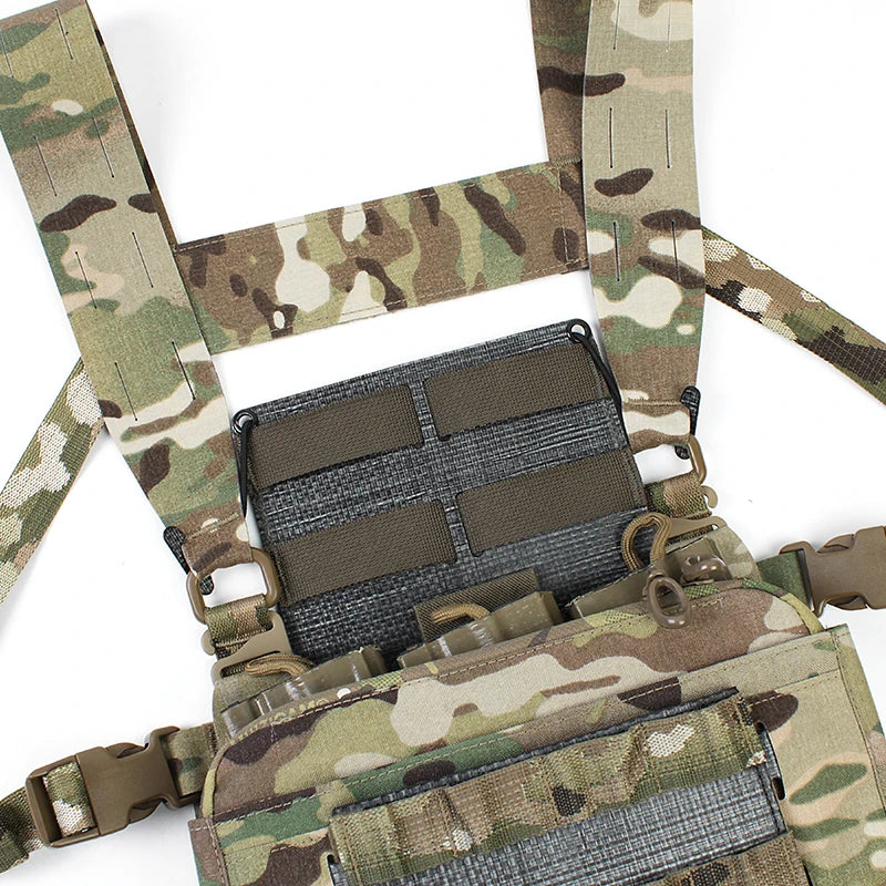 PEW TACTICAL FERRO STYLE Chesty ATAK Panel AIRSOFT Front MOLLE Panel Atak Panel Airsoft Expansion Board Ferro Style