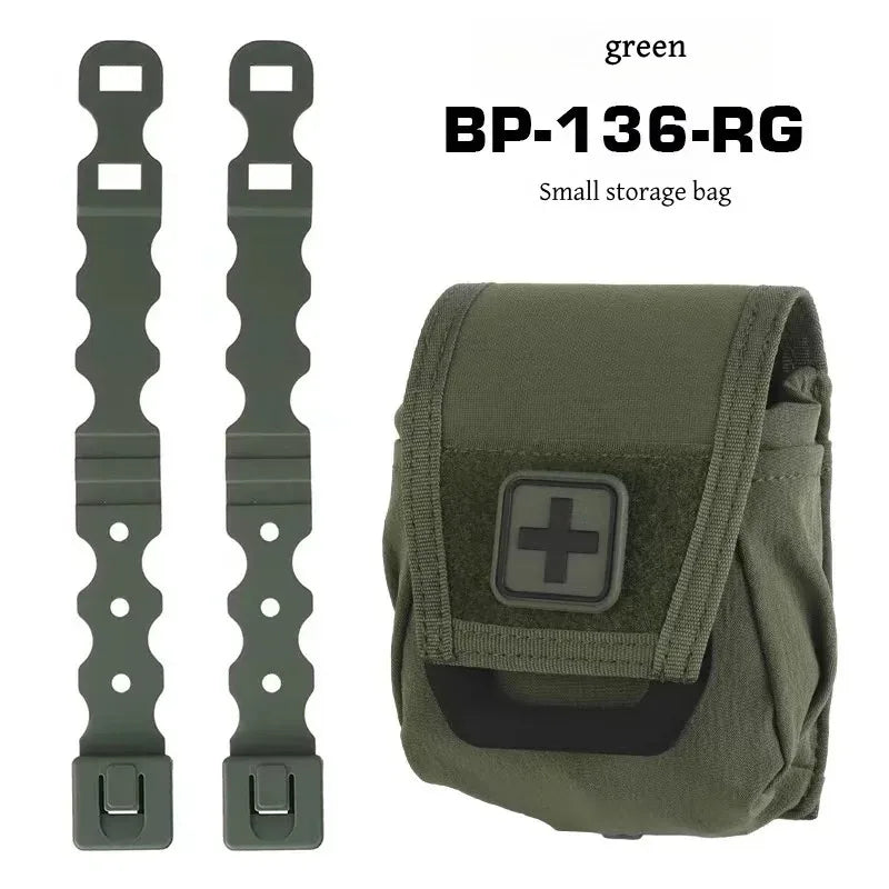 MOLLE First Aid Waist Bag – Portable Survival Kit Pouch, Camo EDC Accessory Bag for Outdoor Hunting