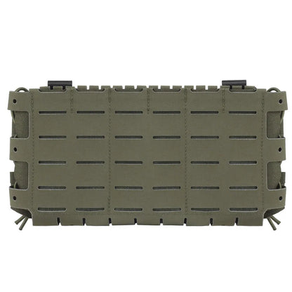 OPHIDIAN  The 5.56 triple magazine bag is equipped with molle expansion hooks on the front, side and bottom