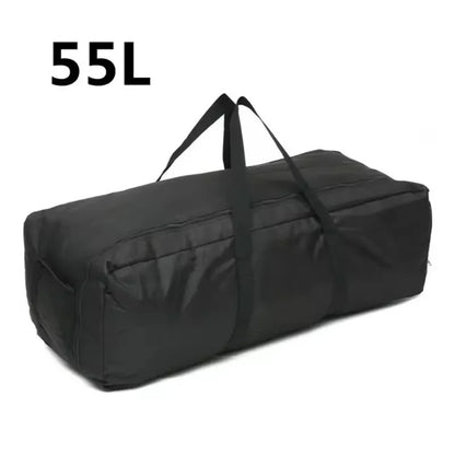 1680D Oxford Fabric Outdoor Waterproof Storage Bag | 55L-150L Foldable Luggage Duffle Backpack Waterproof Large Hiking Handbags