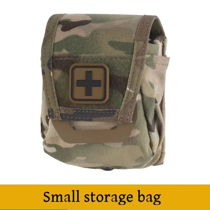 MOLLE First Aid Waist Bag – Portable Survival Kit Pouch, Camo EDC Accessory Bag for Outdoor Hunting