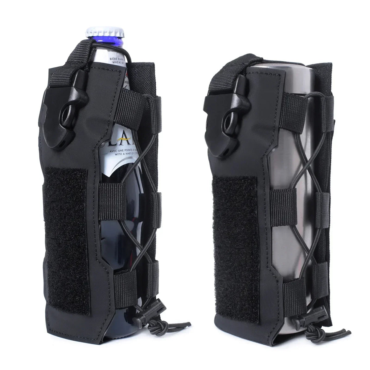 Molle Water Bottle Pouch Radio Holster Waist Pack Outdoor Sport Fishing Camping Hunting Hiking Travel Canteen Kettle Holder Bag