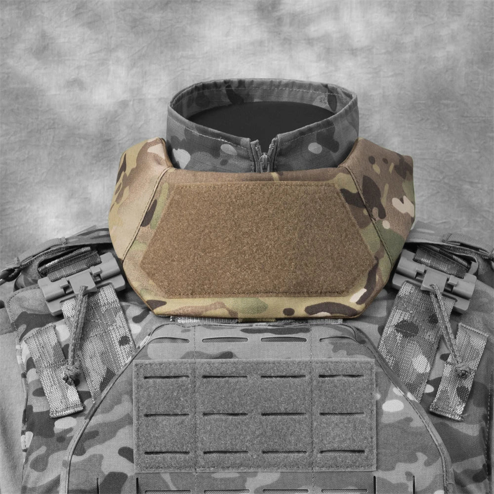 MILITECH Level 3A Neck Protector Neck and Throat Guard Against Fragment Tactical Collar With Soft Panel Insert