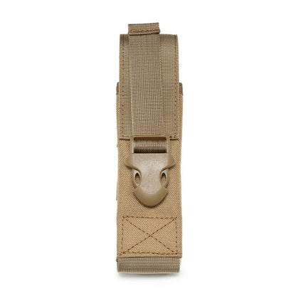 Molle Flashlight Pouch EDC Torch Holder Waist Bag Outdoor Camping Hiking Hunting Tool Organizer Multi-Purpose Scissor Case