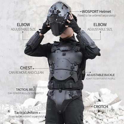 Tactical Airsoft Vest Armor Suit Set Adjustable Militar Hunting Chest Protective Equipment Paintball Shooting CS Wargame Vest