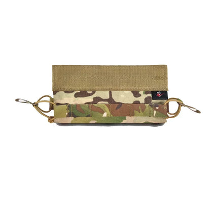 Tactical Horizontal Side Pull Magazine Pouch Multicam Plate Carrier Mag Pouch Airsoft Vest Molle Abdominal Drop Bag