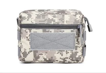 Outdoor Molle Pouches Tactical Admin Pouch Compact EDC Utility Gadget Gear Pouch Carry Accessory Belt Hanging Waist Hunting Bag