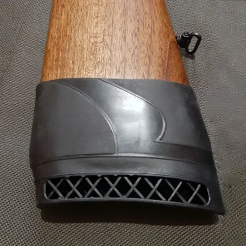 Rubber Slip-On Recoil Reducing Pad for Rifle and Shotgun Buttstock Pad Hunting Rifle Butt Shooting Anti-slip Cover Accessories