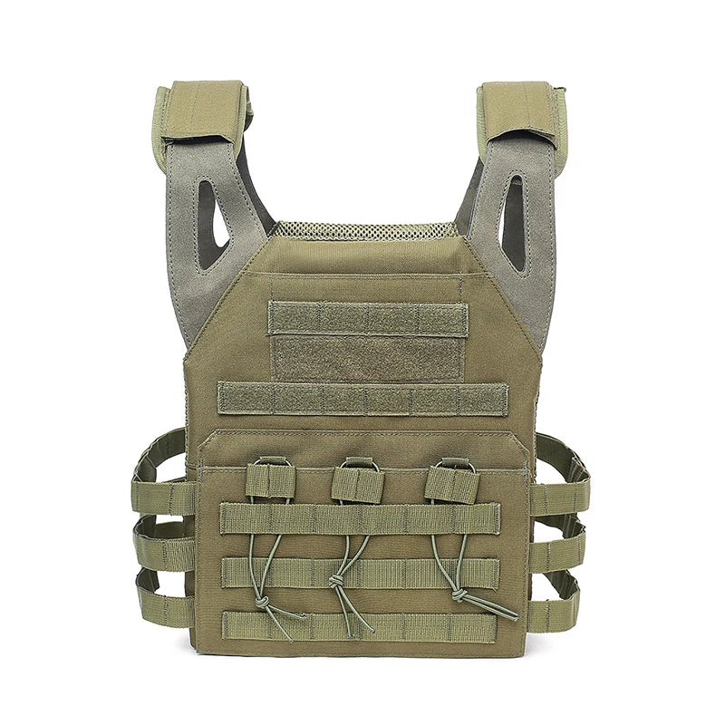 Tactical JPC Vest Body Armor Hunting Carrier Airsoft CS Combat MOLLE Camo Military Vest Paintball Game Body Armor Gear
