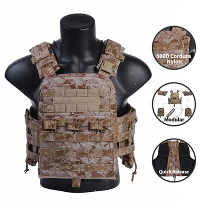 Emersongear NCPC Hunting Vest Plate Carrier MOLLE Outdoor Protective Gear Heavy Body Guard Armor Nylon