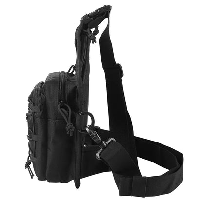 900D Nylon Tactical Sling & Leg Bag Quick Release Buckle Hook&Loop Panel Concealed Carry Handgun Holster For Shooting Hunting