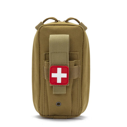 Tactical Drop Leg Platform Molle EDC Pouch Medical EMT Emergency First Aid Kit Bag IFAK Utility Tool Bag with Thigh MOLLE Rig