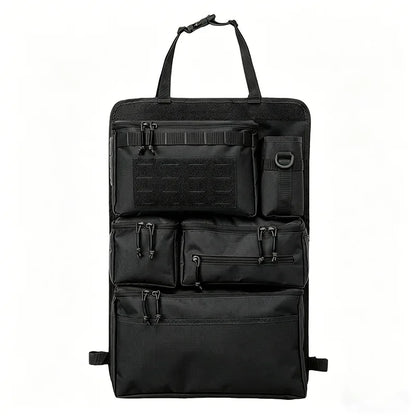 Oxford Tactical Storage Bag for Car Rear Seat Multifunctional Luggage Organizer Storage Bag Hanging Rear Seat Bag for Outdoor