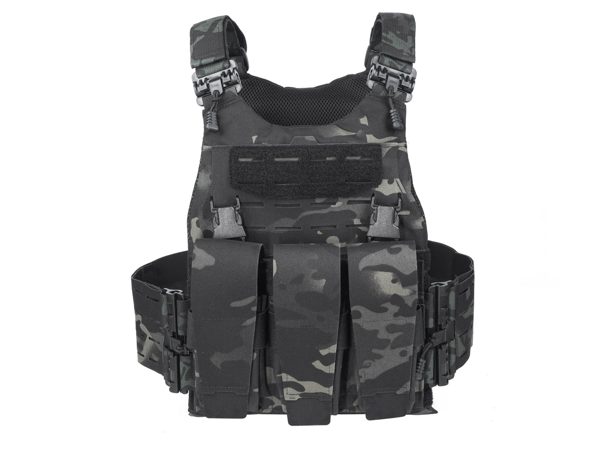 DMGear Tactical Vest Airsoft Hunting Training  Combat Outdoor Quick Release Cs Plate Carrier Armor Gear Equipment Molle