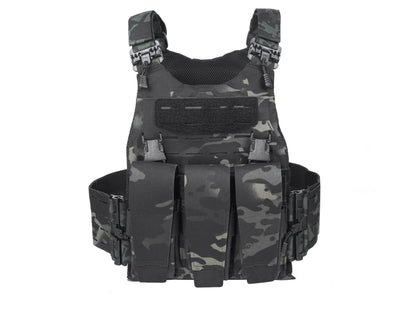 DMGear Tactical Vest Airsoft Hunting Training  Combat Outdoor Quick Release Cs Plate Carrier Armor Gear Equipment Molle