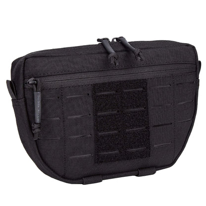 Tactical Molle Admin Pouch Sports Hunting Dump Pouch Nylon Front Pouch of Plate Carrier Chest Rig with Molle Carrying Kit Bag
