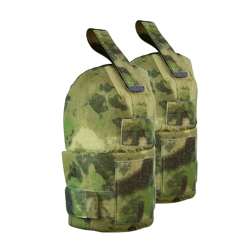 1 Pair Tactical Bicep Shoulder Protector Pads Comfortable Hunting Plate Carrier Shoulder Armor Expand Adjustable Protection Acce