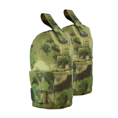 1 Pair Tactical Bicep Shoulder Protector Pads Comfortable Hunting Plate Carrier Shoulder Armor Expand Adjustable Protection Acce