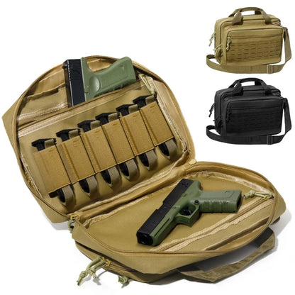 Tactical Gun Bag Concealed Carry Airsoft Pistol Pouch Outdoor Sport Hunting Portable Handgun Protection Case