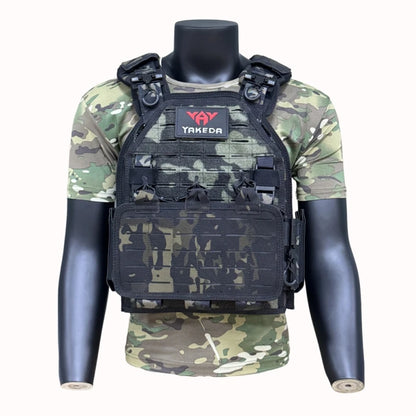 Multicam Camo Tactical Vest Quick Release Molle Modular Protective Vest for Outdoor CS Wargame Hunting yakeda 6094