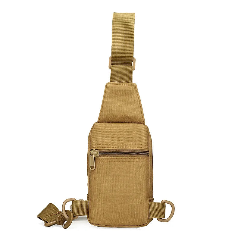 Tactical Outdoor Chest Bag, Hiking Backpack, Everyday Carry Sports Bag, Crossbody Bag, Assault Pack, Shoulder Bag for Climbing, Cycling, and Camping