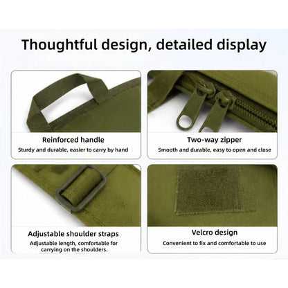 Multifunctional Fishing Gear Tactical Gun Bag Oxford Cloth Portable Storage Bag Portable Fishing Equipment Fishing Gear Bag