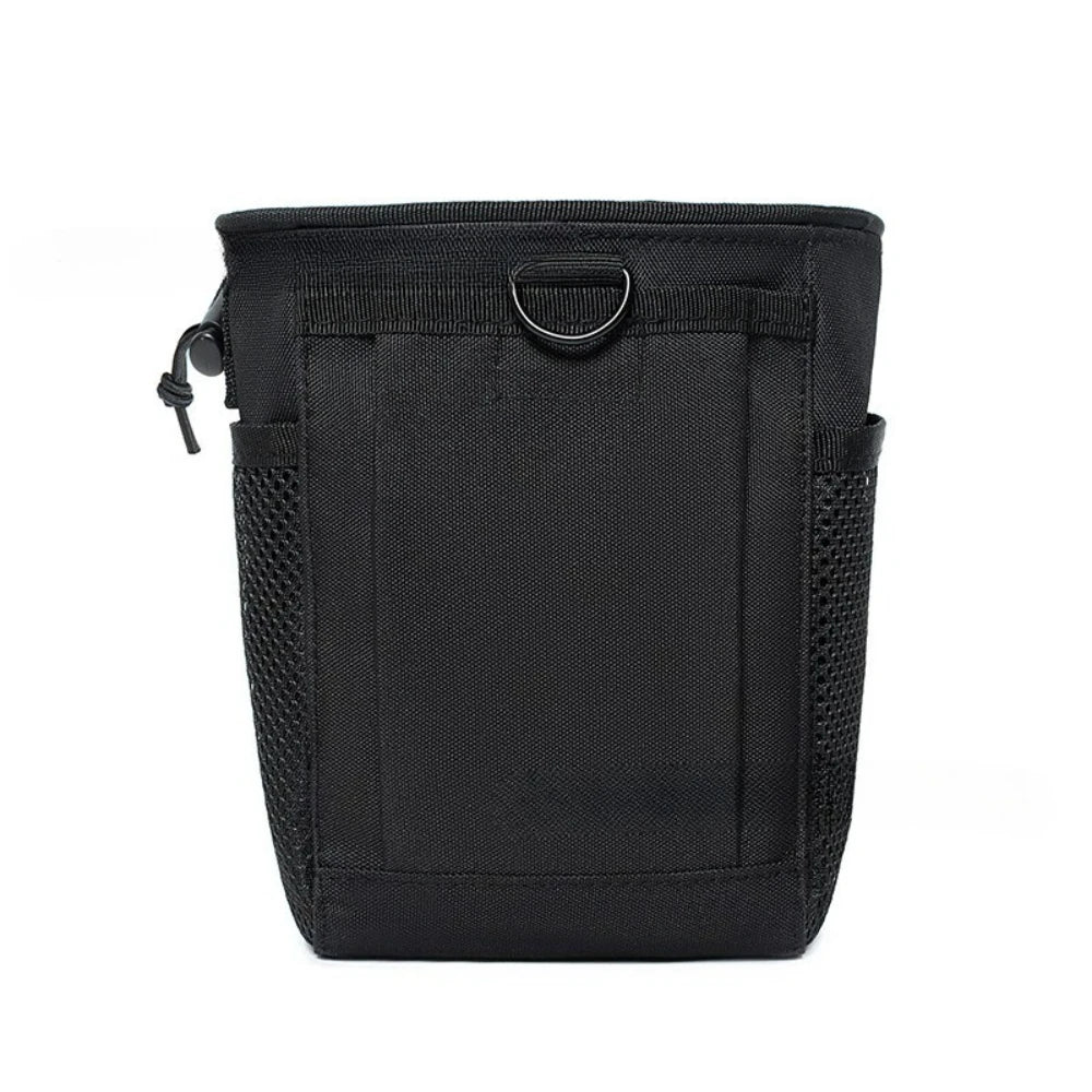 Outdoor Molle Drawstring Magazine Dump Pouch Adjustable Utility Belt Fanny Hip Holster Bag Outdoor Ammo Storage Pack Ammo Bag