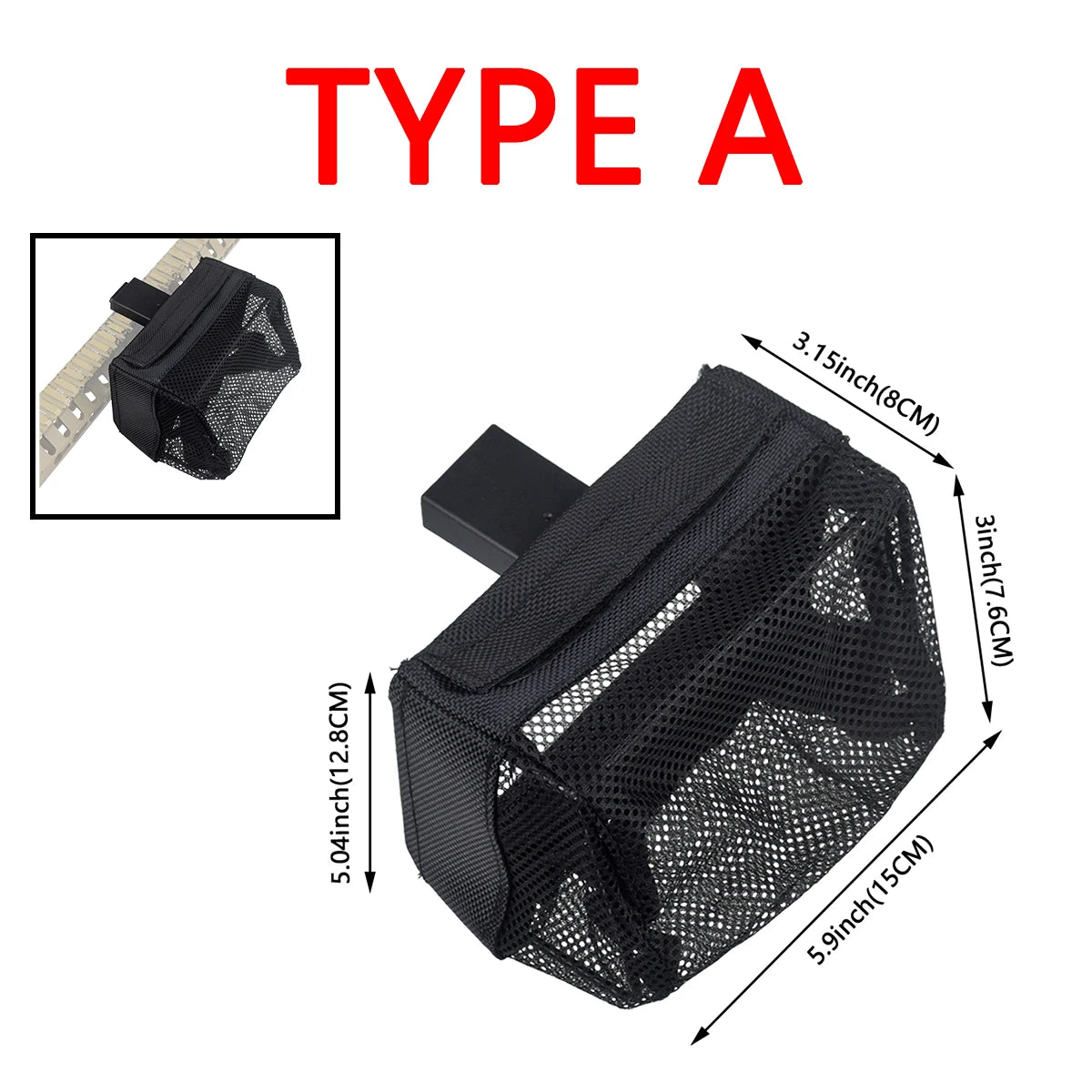 Hunting Bullet Shell Bag Detachable Ammo Brass Shell Catcher Mesh Trap Nylon Mesh Bag Capture Shell Quick Release Recovery Bags