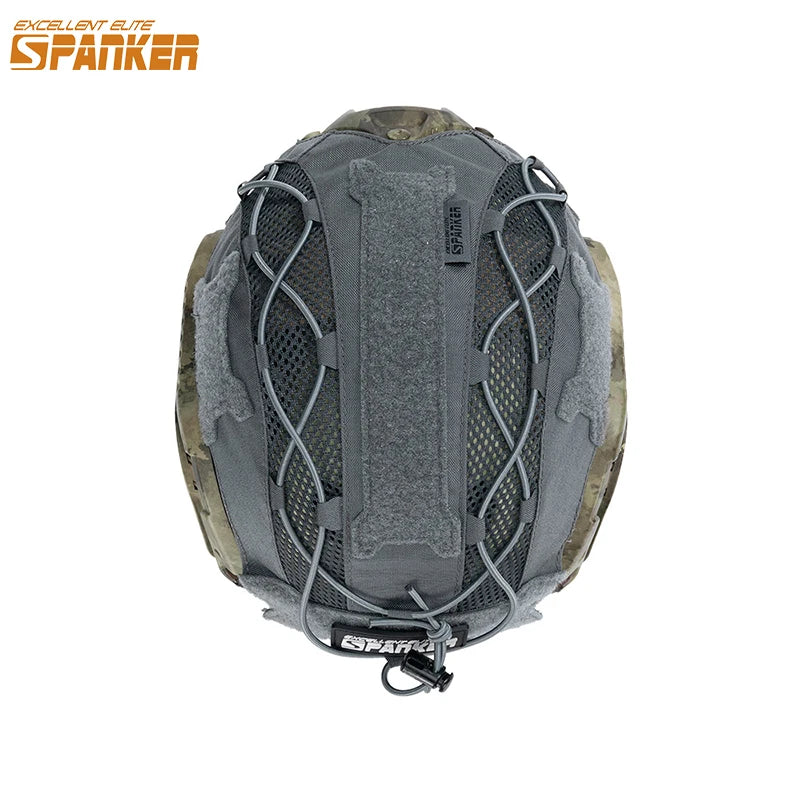 Hunting Nylon Helmet Cover Tactical Ops-Core PJ  Fast Helmet Cover Airsoft Paintball CS Wargame Equipment Elastic Cord